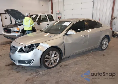 2014 Buick Regal Turbo Premium I из США, поврежденный, VIN 2G4GP5EX2E9207284